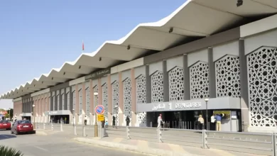 مطار دمشق